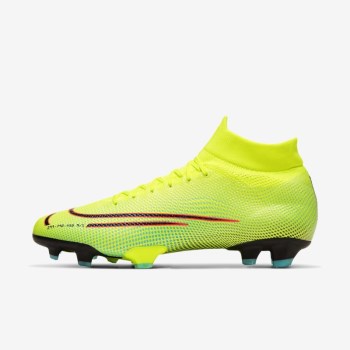 Nike Mercurial Superfly 7 Pro MDS FG - Női Focicipő - Citrom/Fekete